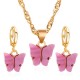 Wholesale Color Pendant Necklace Set